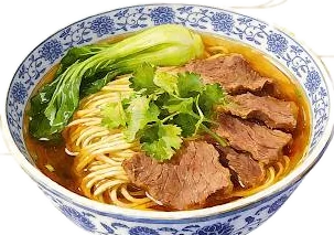 Illustration du ramen au bœuf de Lanzhou